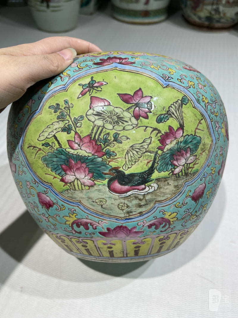 清代 粉彩花鸟纹瓶一组二十一件 - 图101